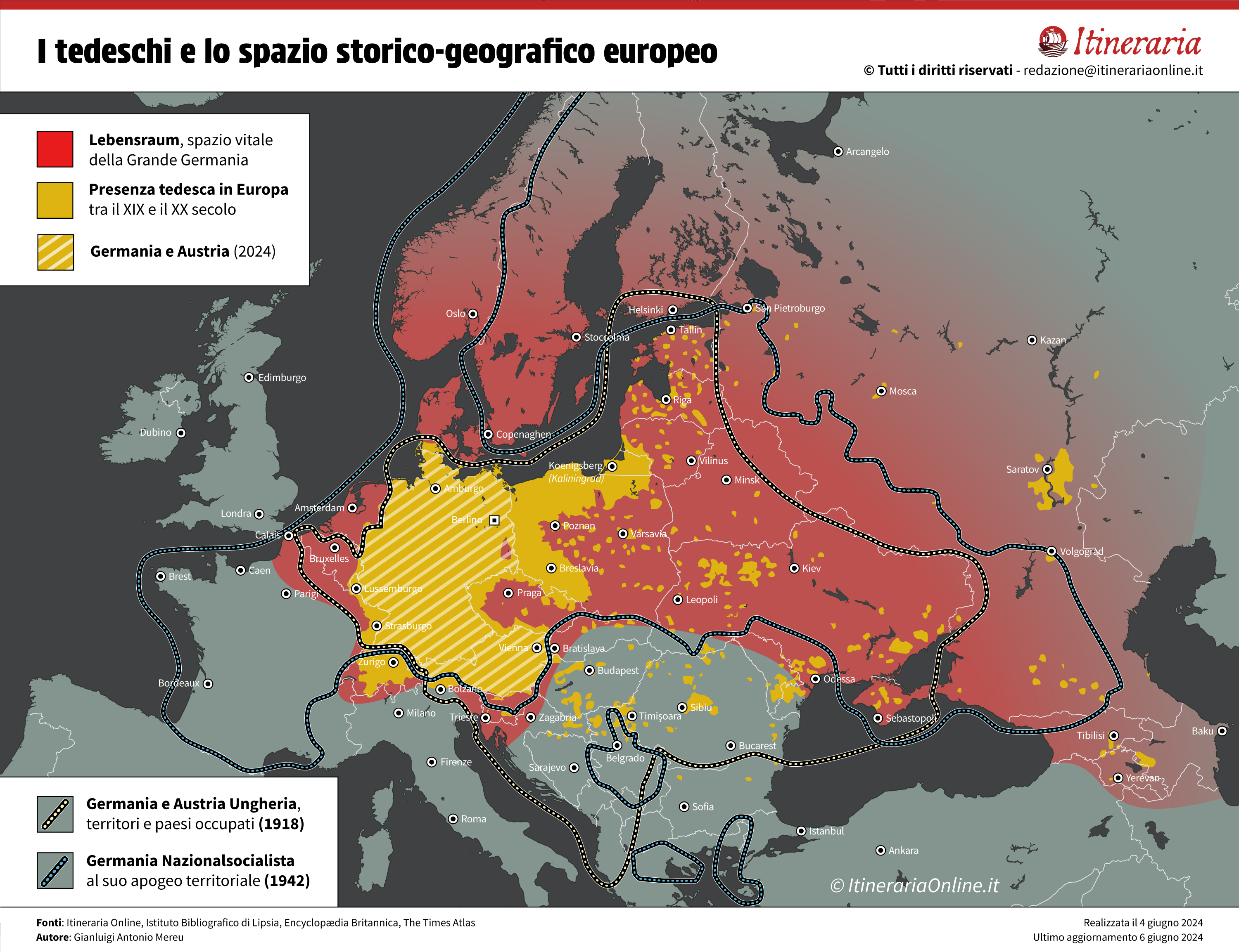 I tedeschi e lo spazio storico-geografico europeo